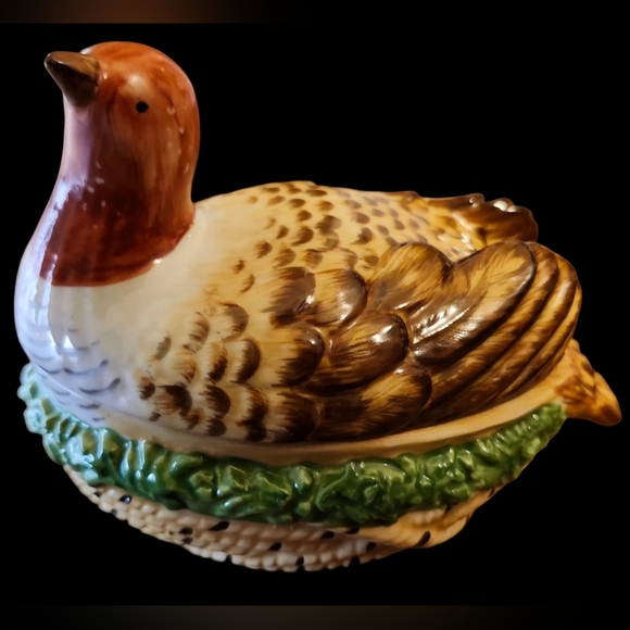 Mottahedeh Stately Homes Sir Humphrey Wakefield Burghley House Nesting Rooster - Picture 8 of 11